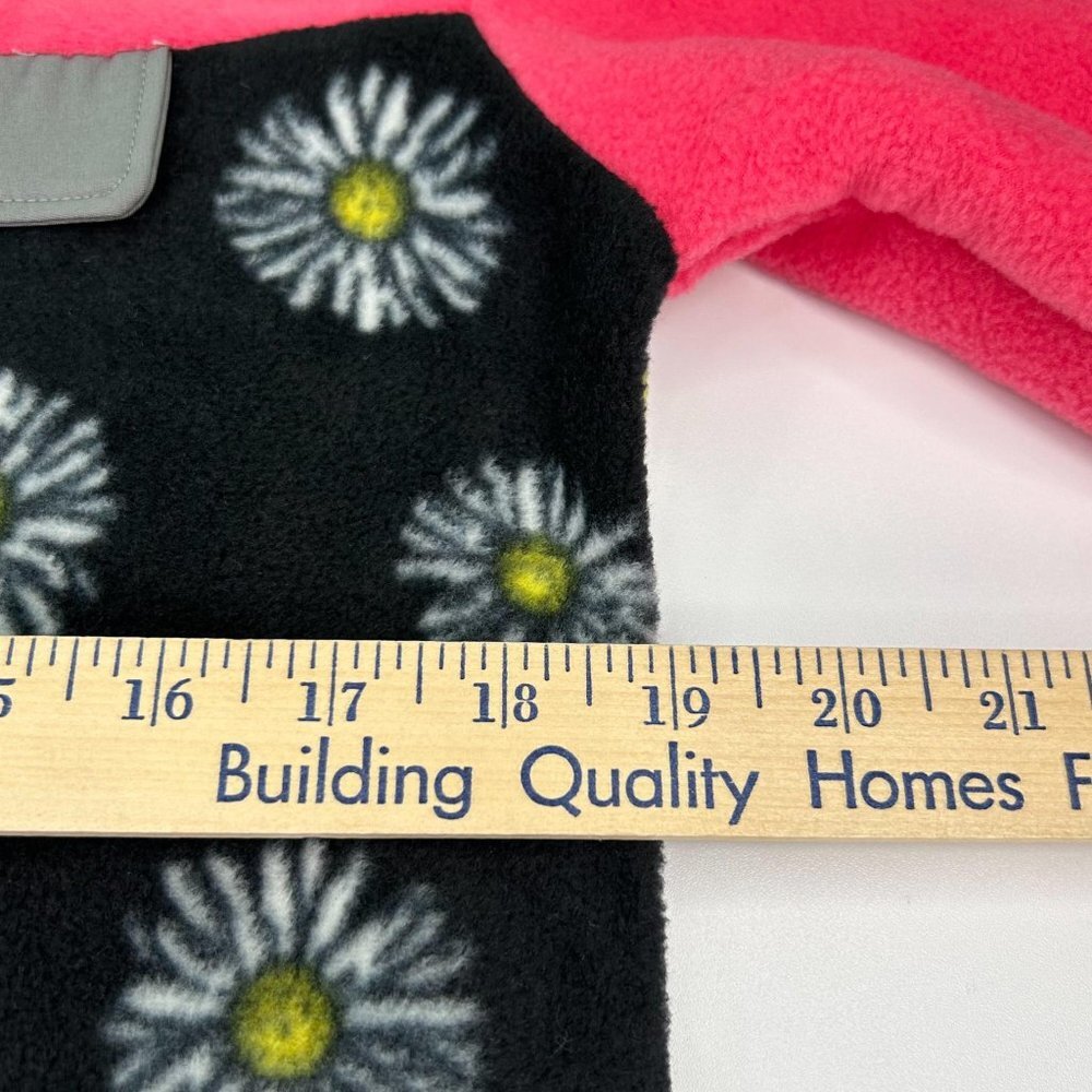 Simply Southern Jacket Women S, M, L, XL, 2XL Fleece Pullover Daisy Pink Pockets - Picture 8 of 16